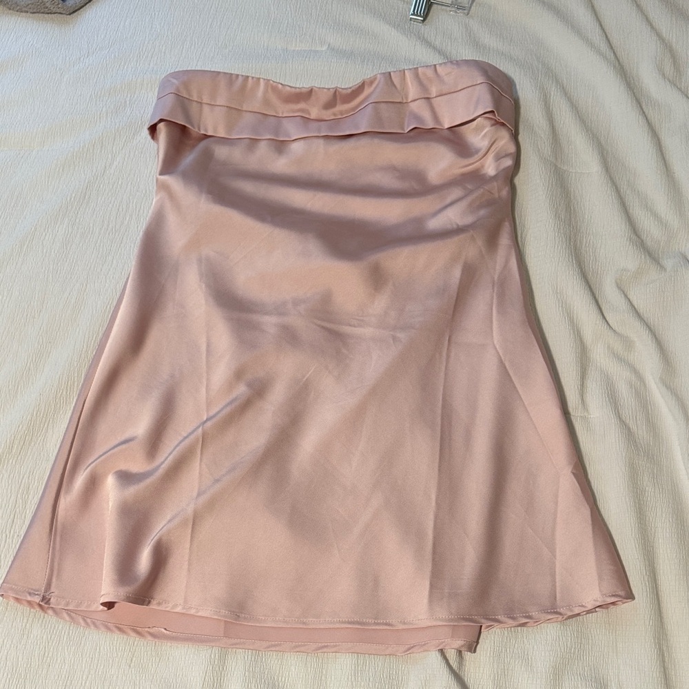 Princess Polly Strapless Pink Dress
